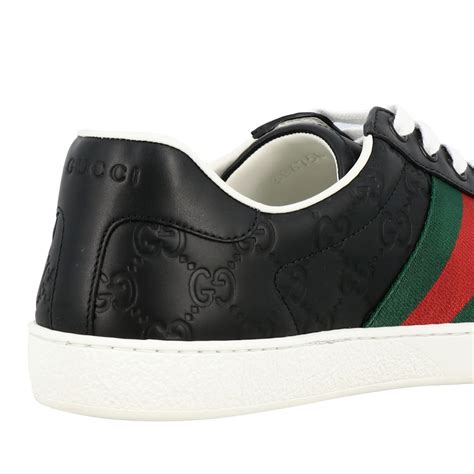 chaussure gucci noir homme|gucci shoes online shopping.